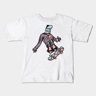 Pink Skate Kid Kids T-Shirt